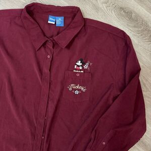 Vintage Disney Mickey Button Down‎ - 3x
